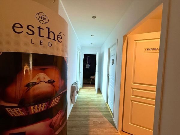 L'intérieur de votre centre bien-être